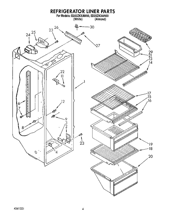 Diagram for ED20ZKXAN00