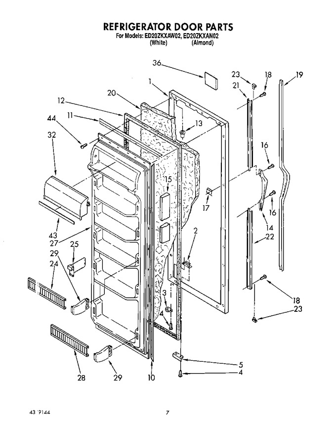 Diagram for ED20ZKXAN02