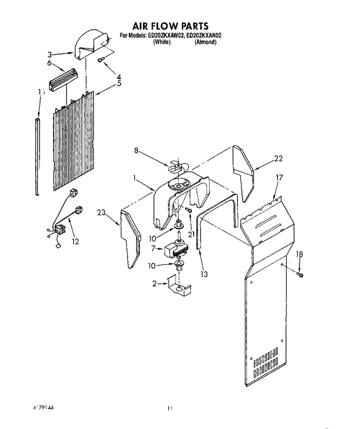 Diagram for ED20ZKXAW02