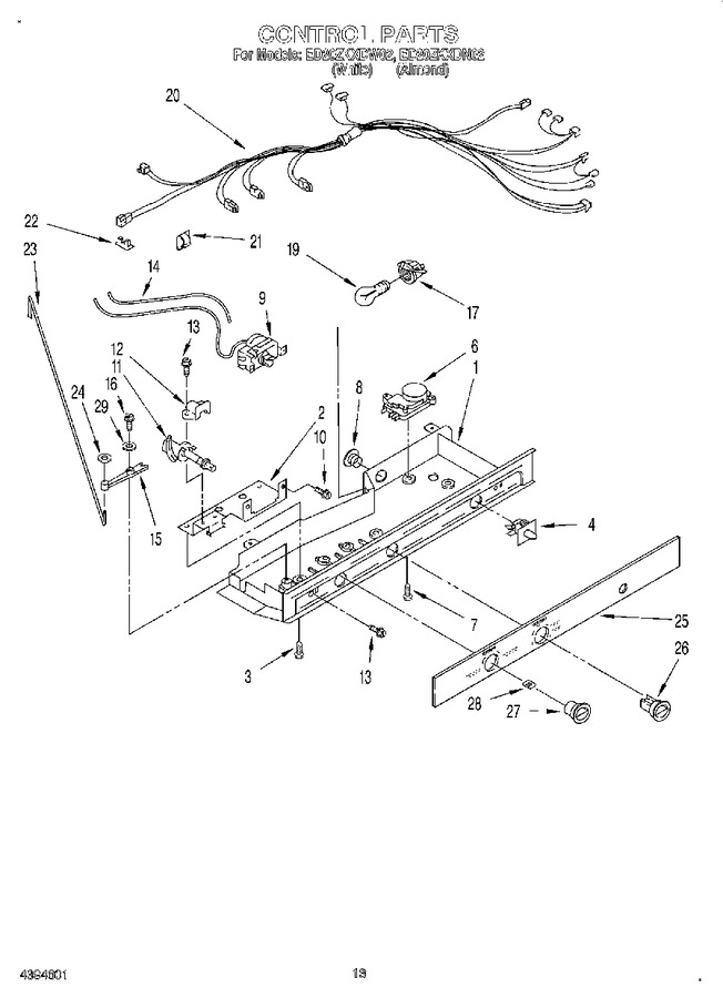 Diagram for ED20ZKXDW02