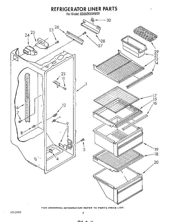 Diagram for ED20ZKXWG00