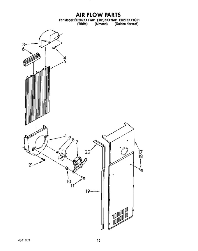 Diagram for ED20ZKXYG01