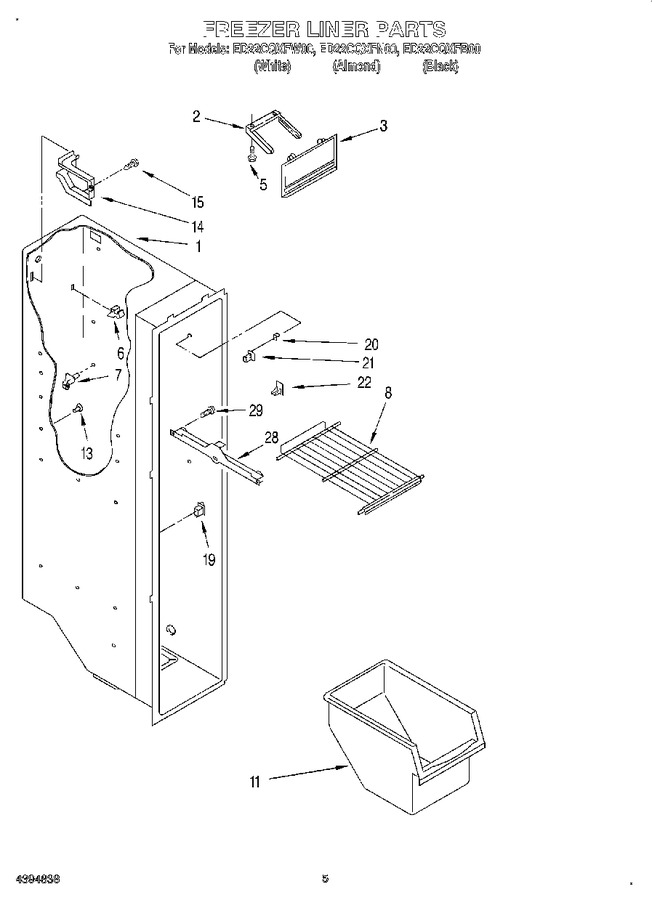 Diagram for ED22CQXFW00