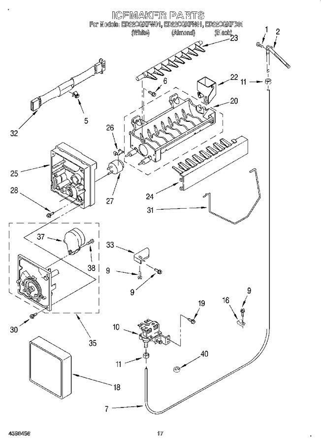 Diagram for ED22CQXFW01