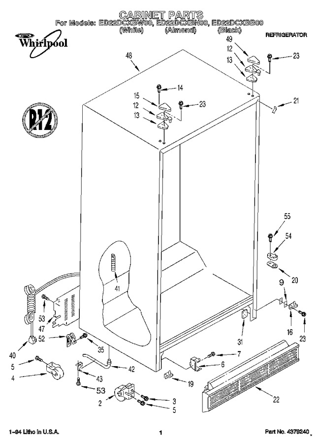 Diagram for ED22DCXBW00