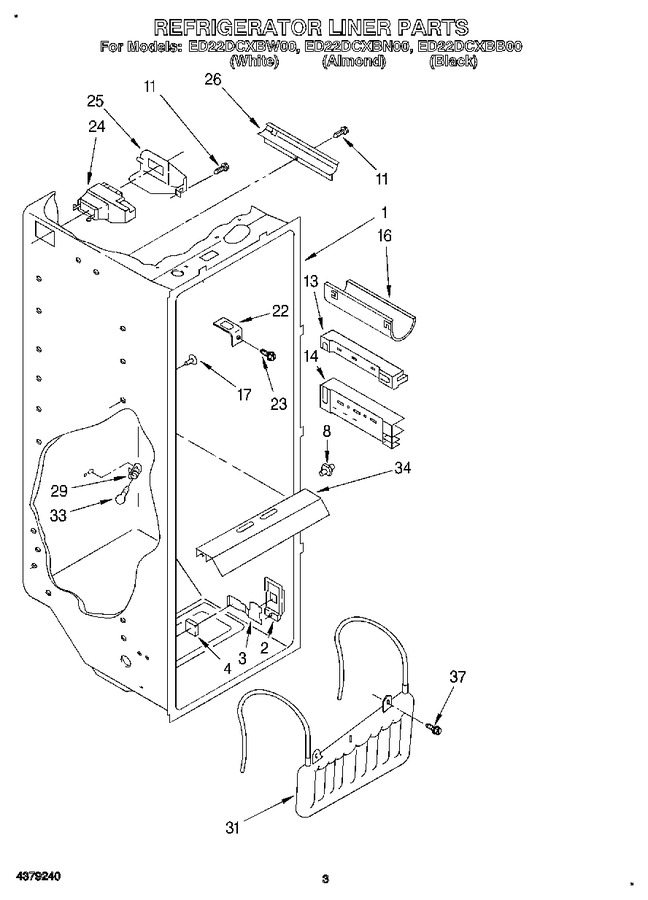 Diagram for ED22DCXBB00