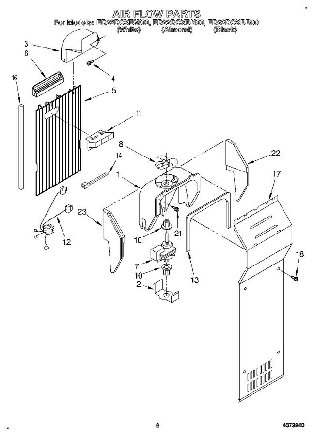 Diagram for ED22DCXBW00