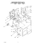 Diagram for 09 - Dispenser Front