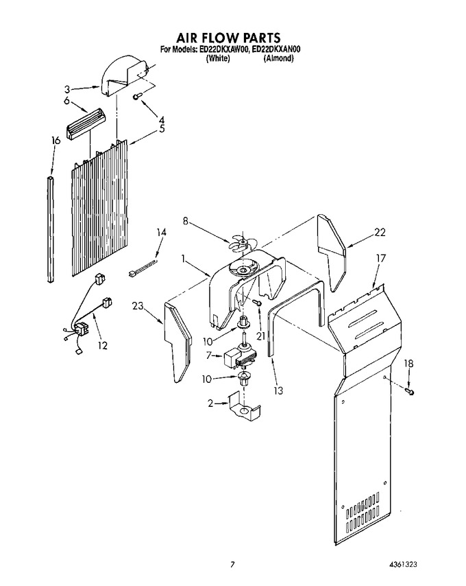 Diagram for ED22DKXAW00