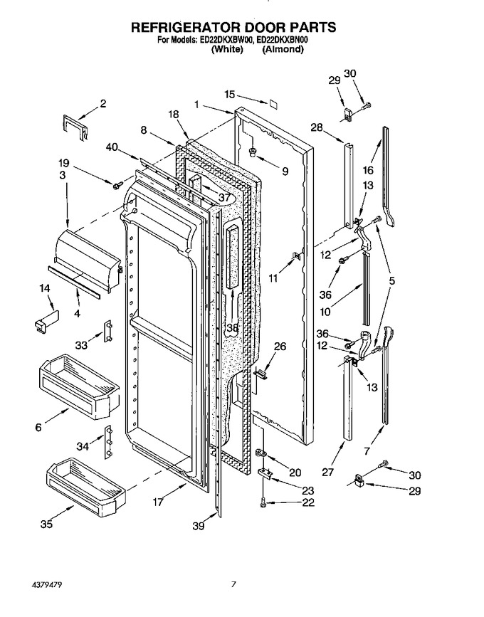 Diagram for ED22DKXBW00