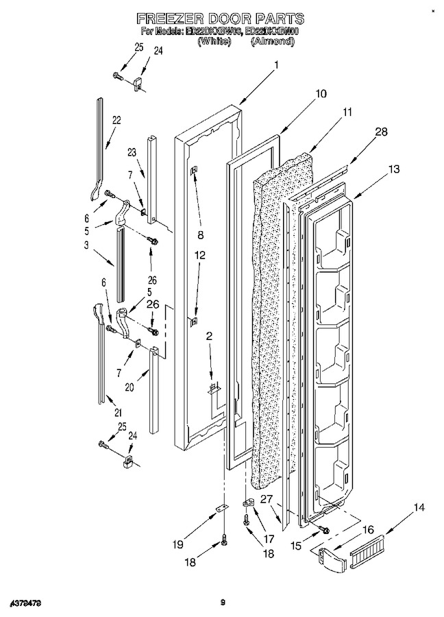 Diagram for ED22DKXBW00