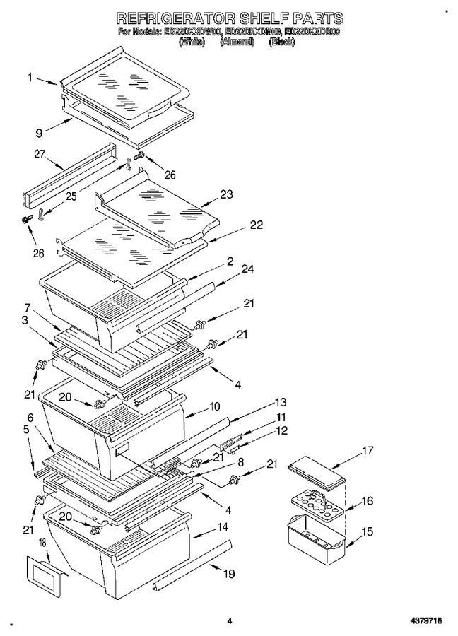 Diagram for ED22DKXDW00