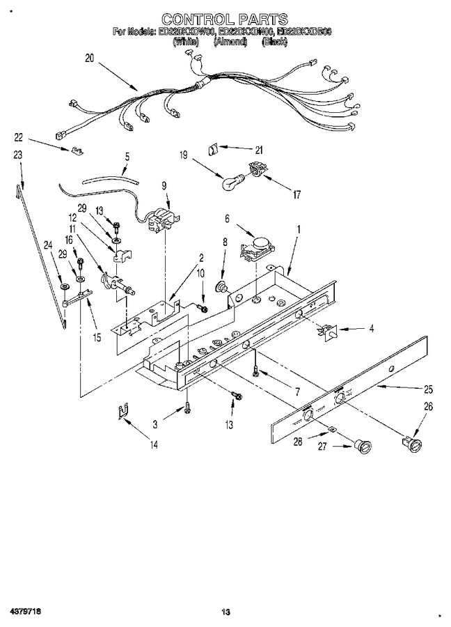 Diagram for ED22DKXDW00