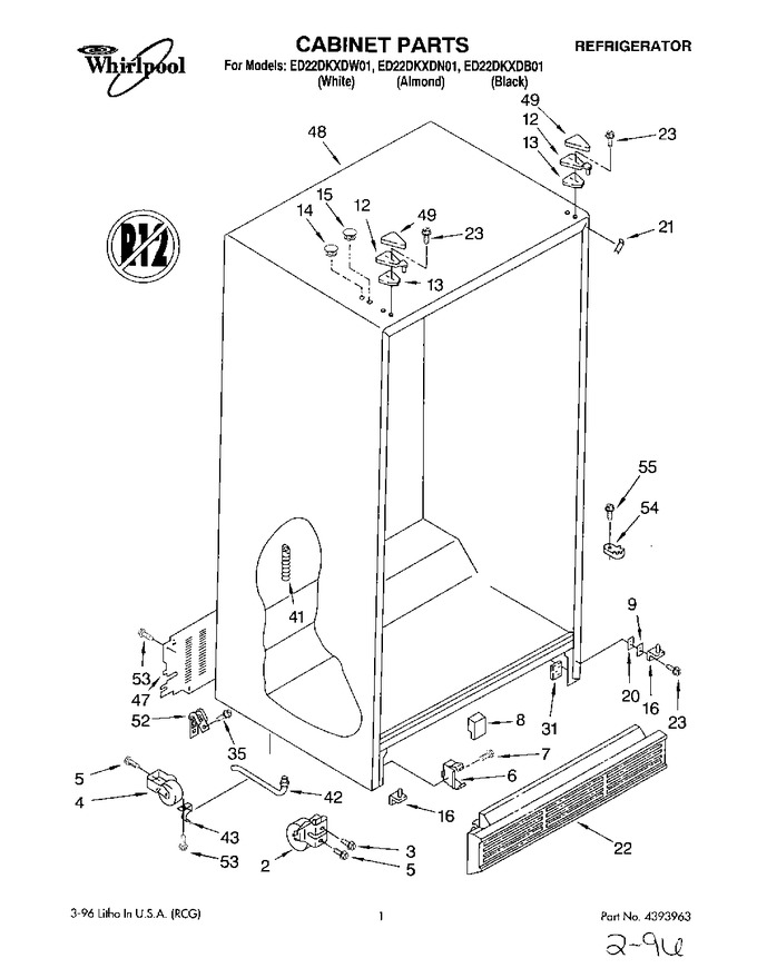 Diagram for ED22DKXDB01