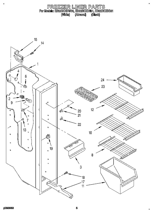 Diagram for ED22DKXDB01