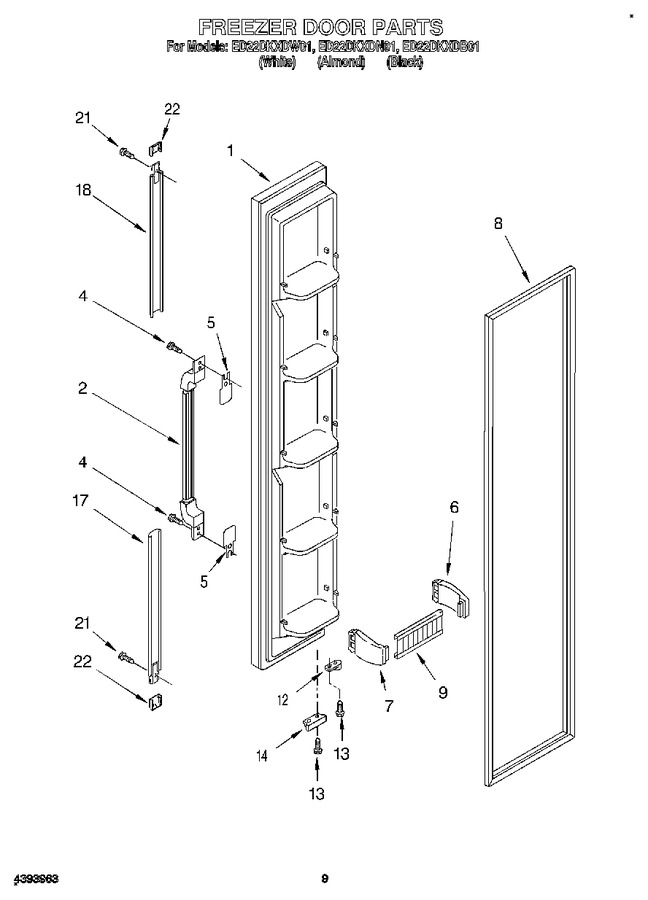 Diagram for ED22DKXDN01