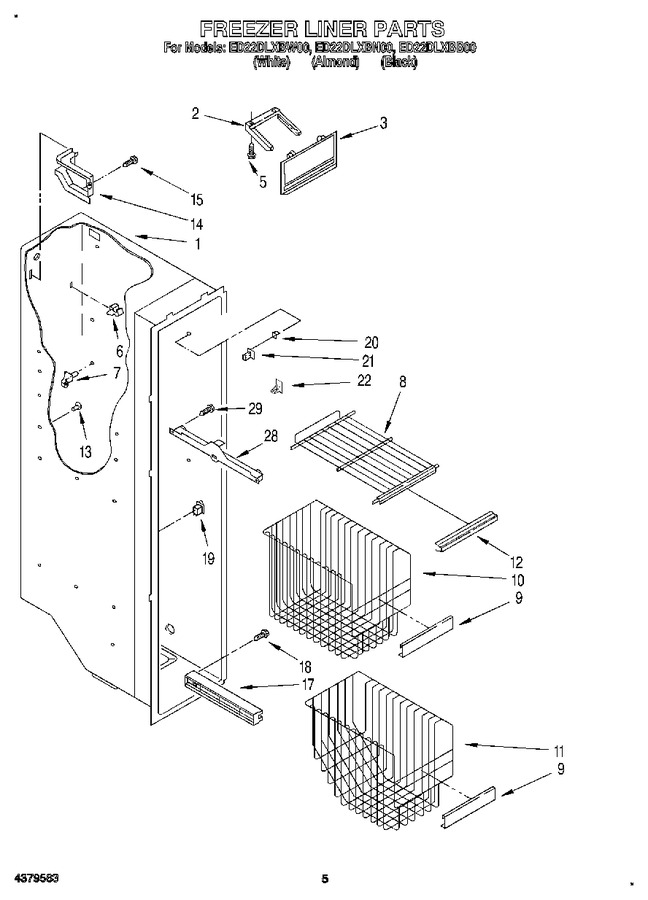 Diagram for ED22DLXBN00