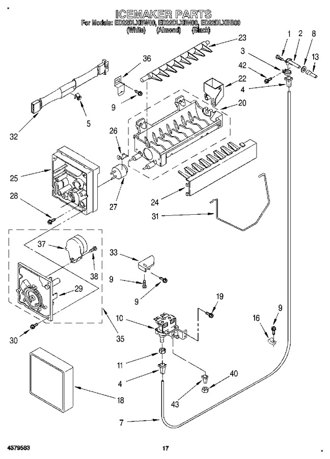 Diagram for ED22DLXBB00