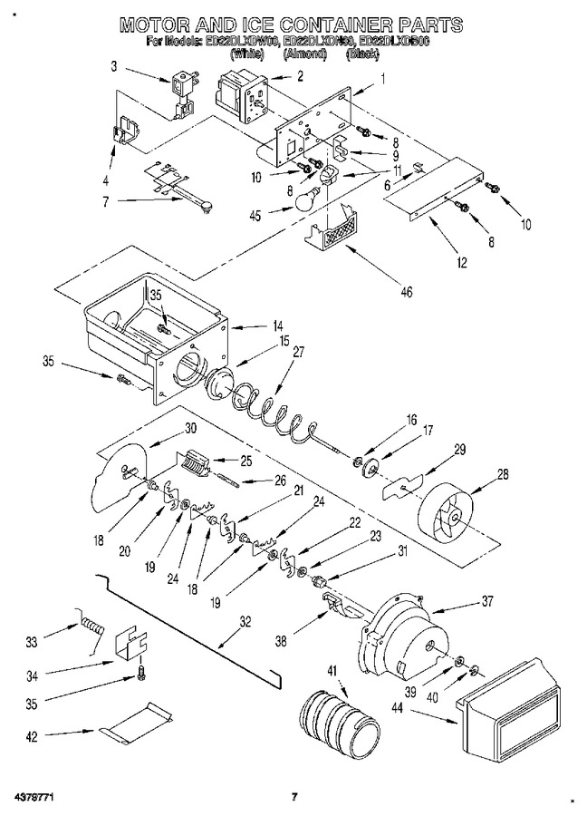 Diagram for ED22DLXDW00