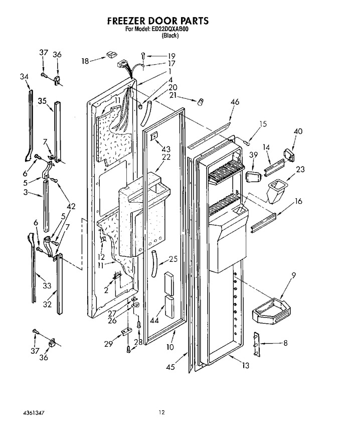 Diagram for ED22DQXAB00