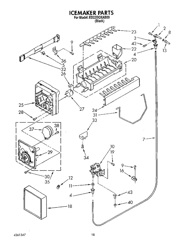 Diagram for ED22DQXAB00