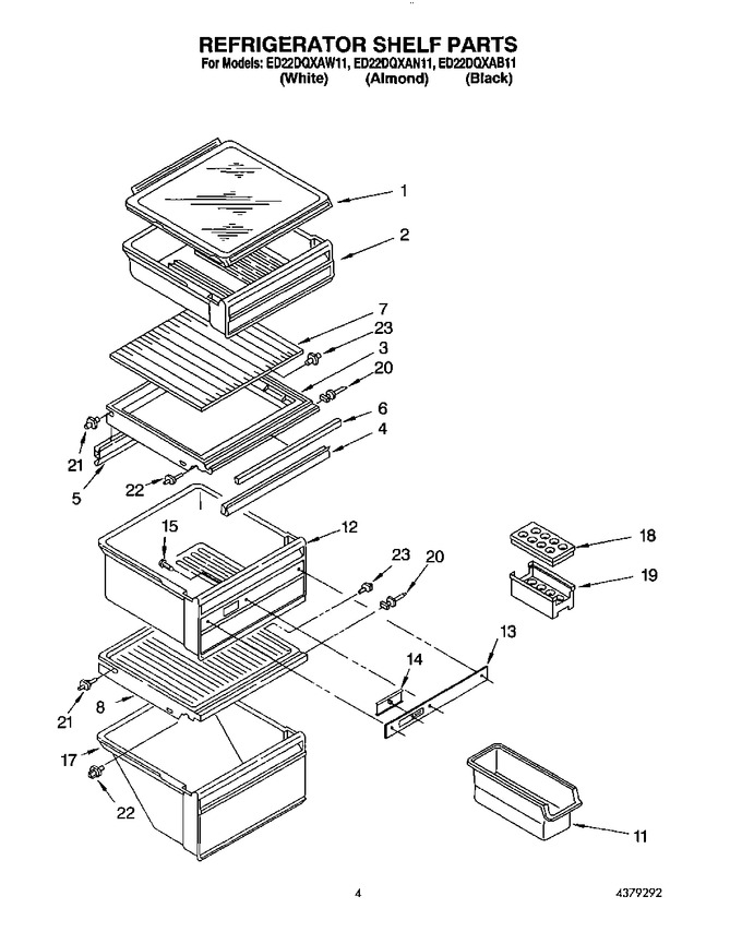 Diagram for ED22DQXAW11