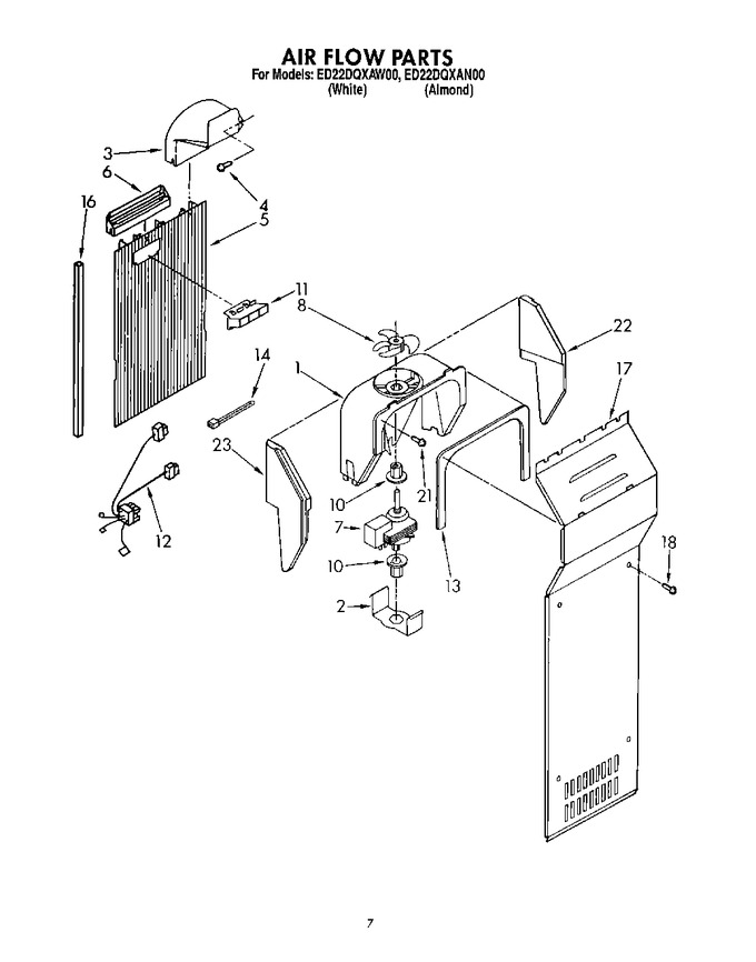 Diagram for ED22DQXAW00