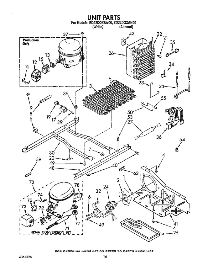 Diagram for ED22DQXAW00