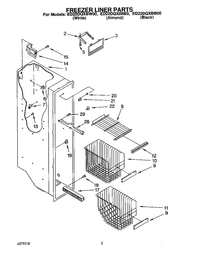 Diagram for ED22DQXBW00