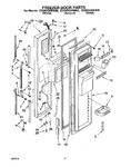 Diagram for 08 - Freezer Door