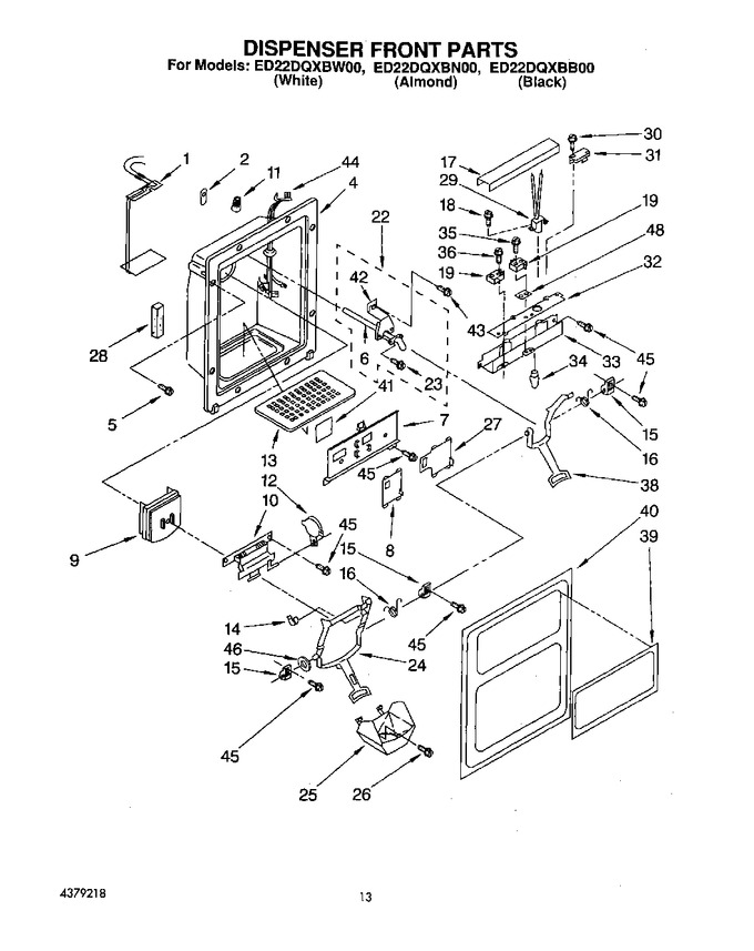 Diagram for ED22DQXBW00