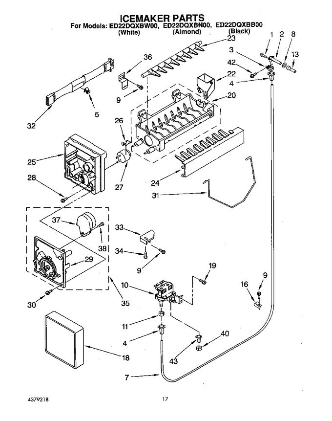 Diagram for ED22DQXBW00