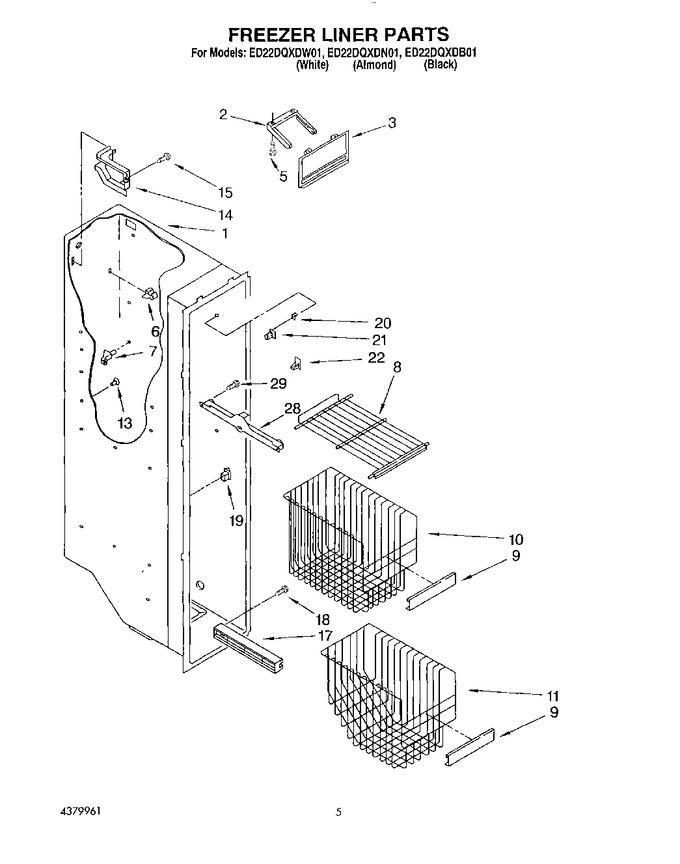 Diagram for ED22DQXDW01