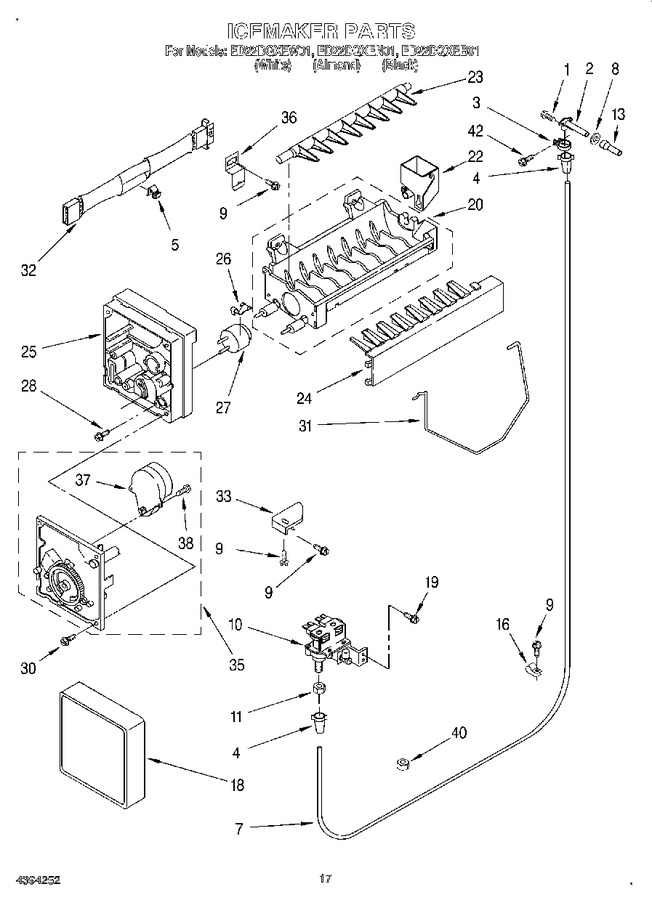 Diagram for ED22DQXEW01