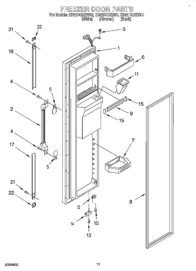 Diagram for ED22DQXEB03
