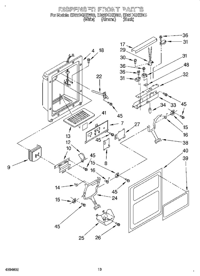 Diagram for ED22DQXEB03