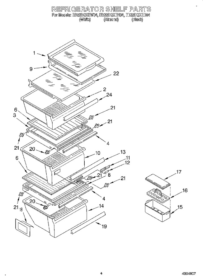 Diagram for ED22DQXEB04