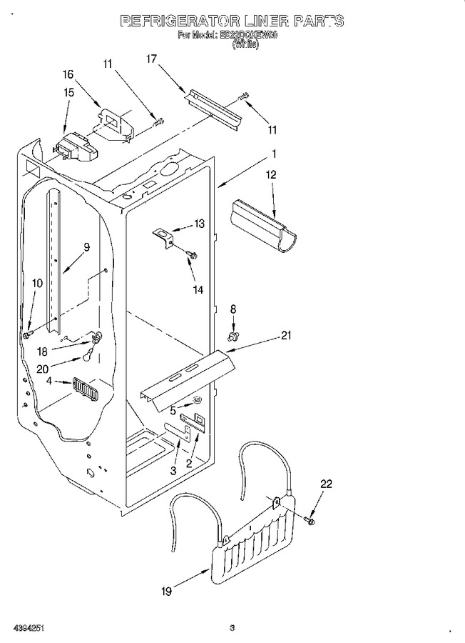 Diagram for ED22DQXEW00