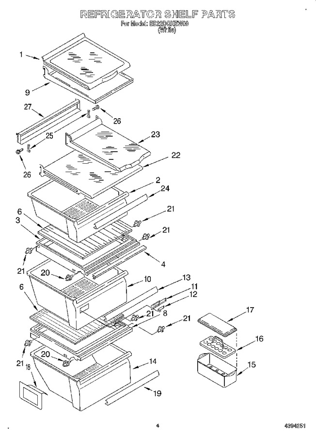 Diagram for ED22DQXEW00