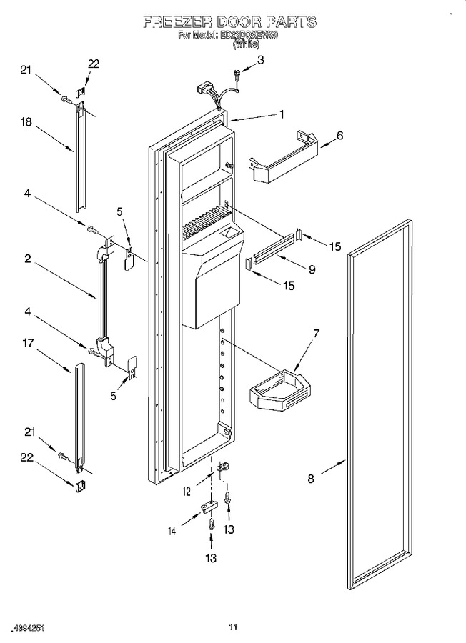 Diagram for ED22DQXEW00