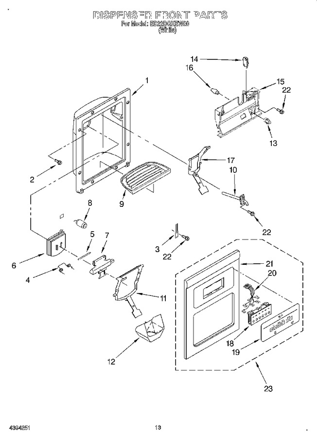 Diagram for ED22DQXEW00