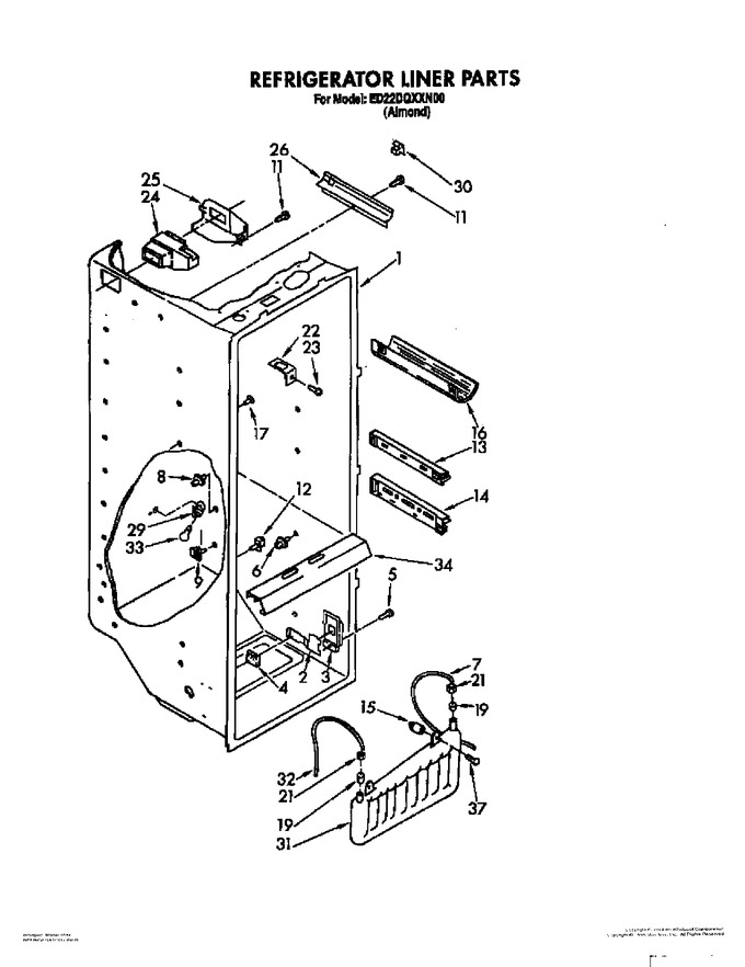 Diagram for ED22DQXXN00