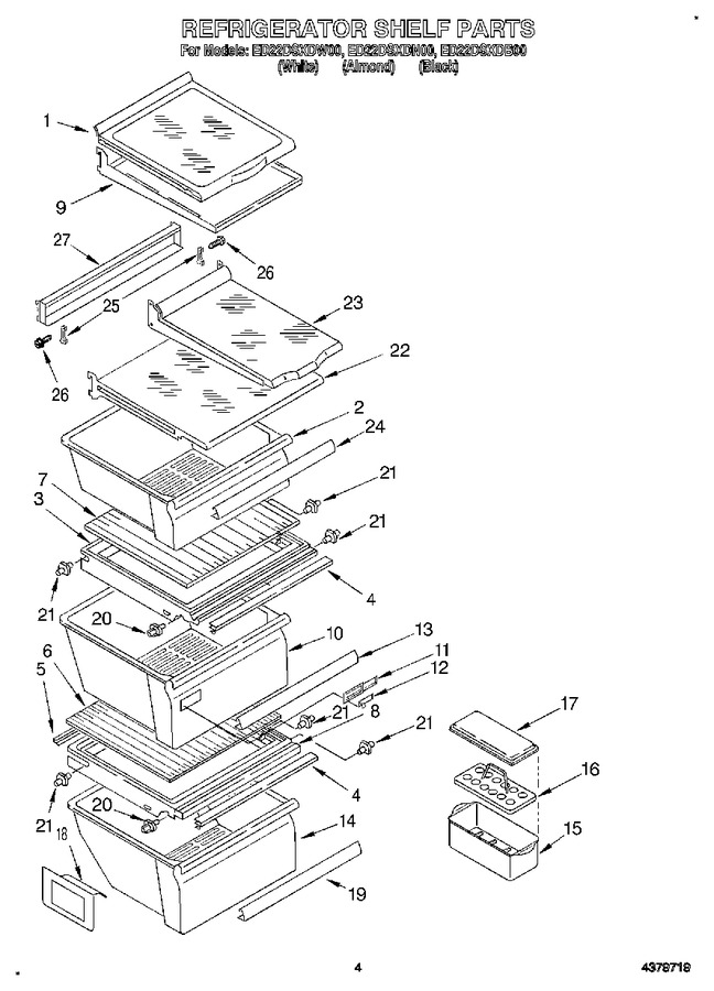 Diagram for ED22DSXDB00