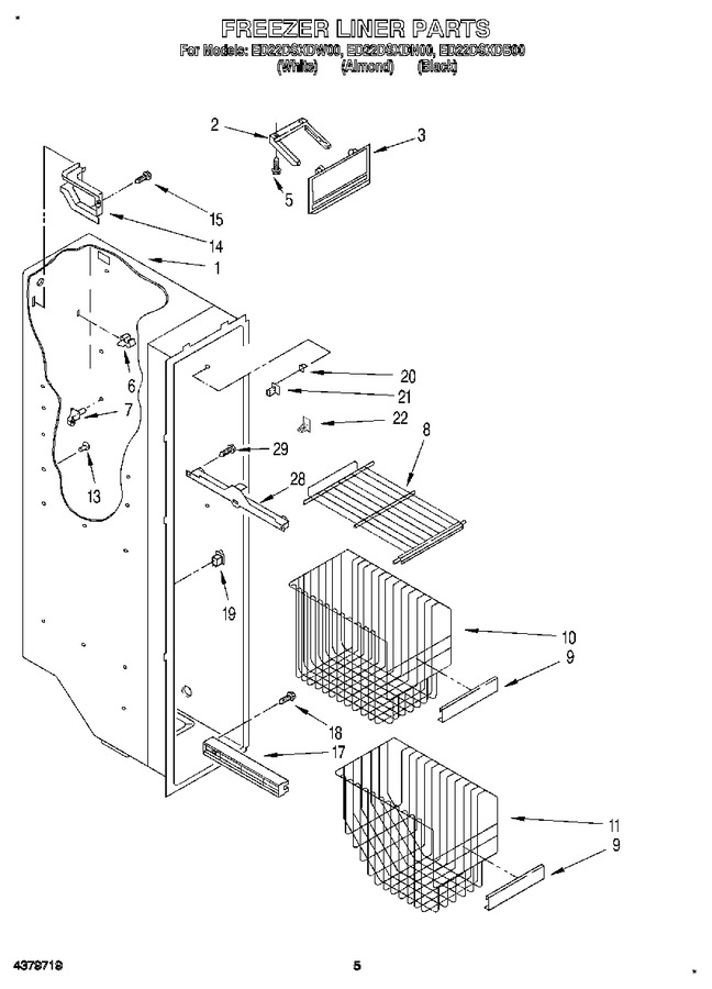 Diagram for ED22DSXDB00