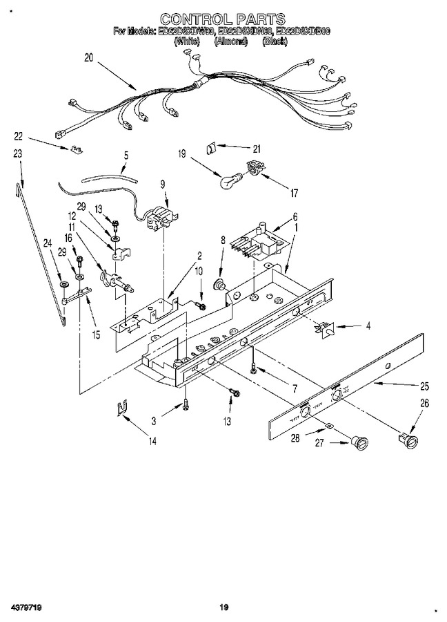 Diagram for ED22DSXDB00