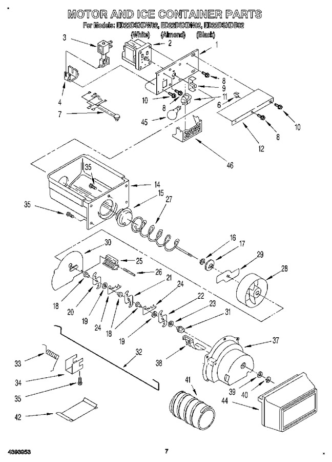 Diagram for ED22DSXDW02