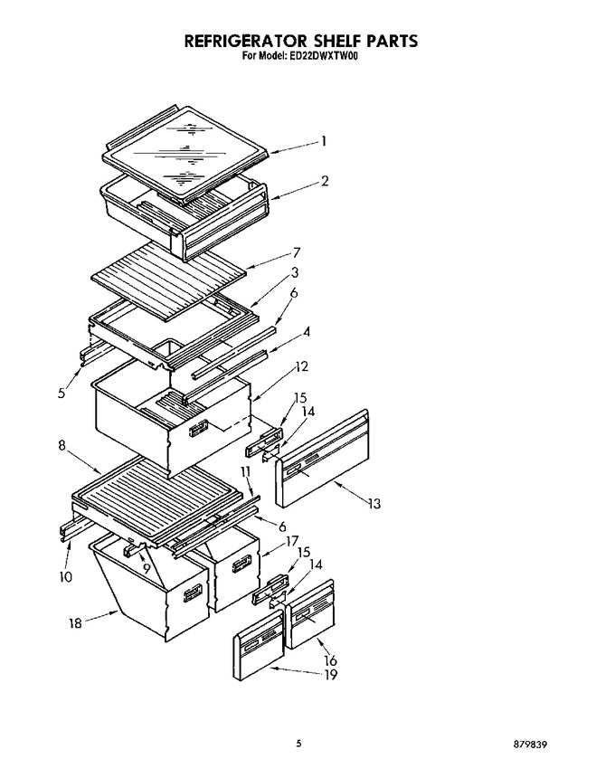 Diagram for ED22DWXTF00