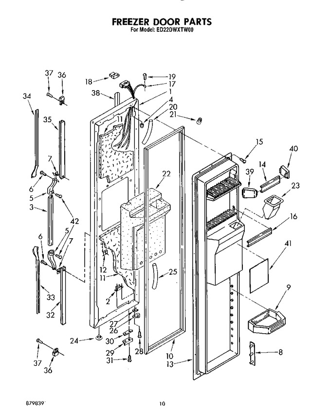 Diagram for ED22DWXTF00