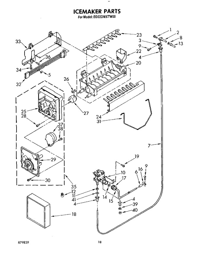 Diagram for ED22DWXTF00