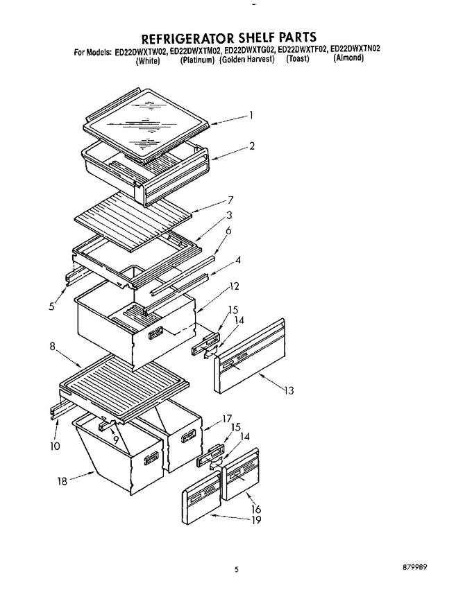 Diagram for ED22DWXTF02
